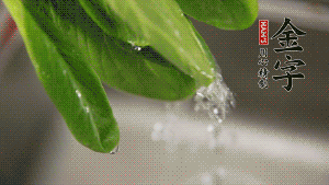 燒一鍋開水，滴一點(diǎn)油，水開后汆燙青菜至斷生即可。