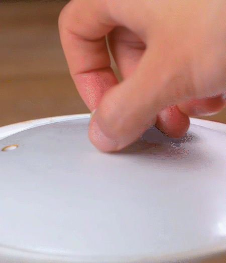 關火后燜5分鐘。