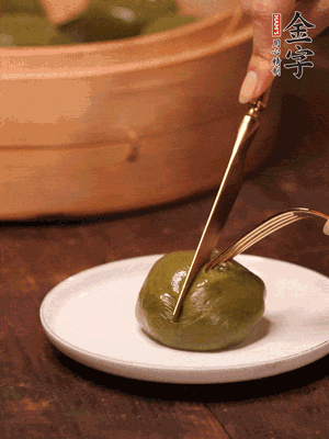 軟軟糯糯，香味可以秒殺99%的成品青團