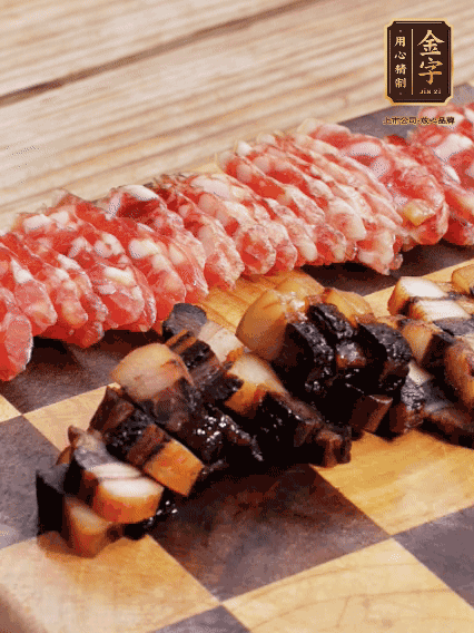 金字二八臘腸、金字醬油肉切薄片